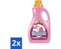 2 x Woolite Delicate - Vloeibaar Wasmiddel - Met Keratine - Wol, Zijde & Fijne Was - 25 Wasbeurten - 1,5L - Wolwasmiddel - Zijdewasmiddel - Delicate Was - Wasmiddel Voor Fijne Stoffen - Wasmiddel Voor Lingerie