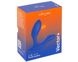 We-Vibe – VECTOR+ Prostaat Massager – Blauw