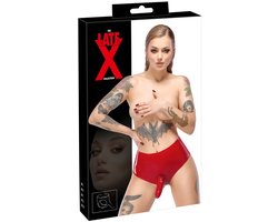 Latex Briefs red S