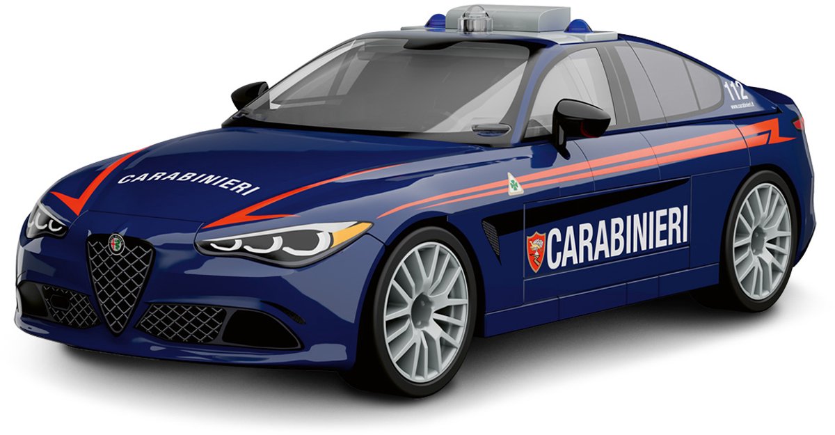 COBI 24654 Giulia Quadrifoglio Carabinieri