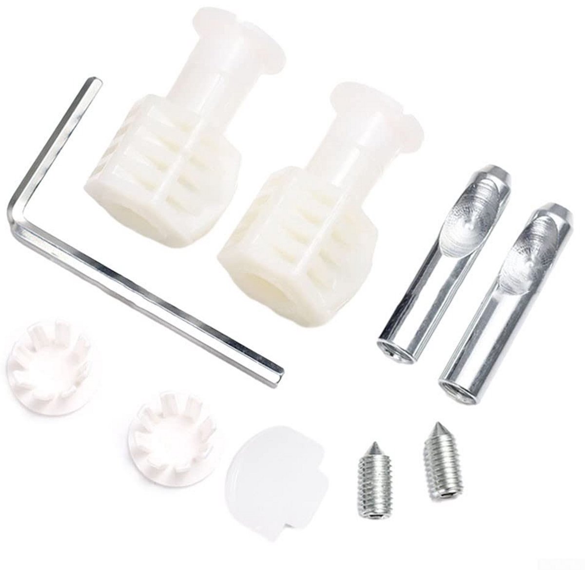 2x Universele Bevestigingsschroeven voor Hangtoilet - Wandmontage Set