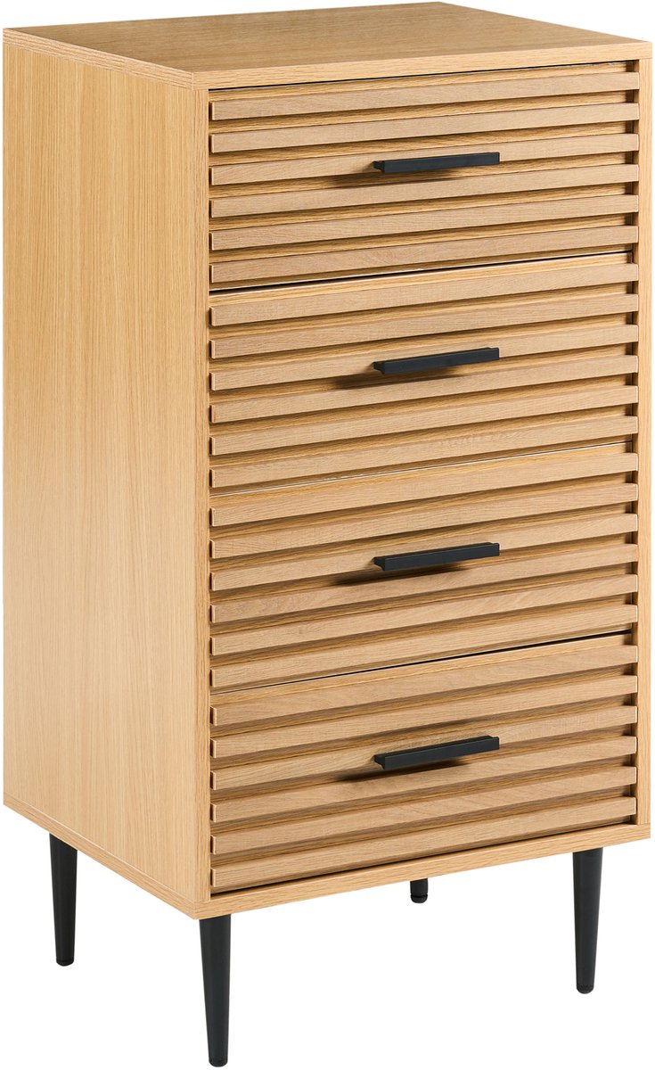 KEITH - Ladekast - Lichtbruin - MDF