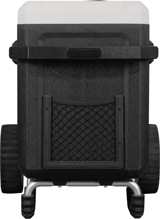 Steamy-E Single Zone Roller Elektrische Compressor Koelbox Op Wielen - Single Zone - 36 liter - Inclusief ijsblokjesmaker! -12V en 230V - voor auto en camping - Zwart van Merkloos — afbeelding 4