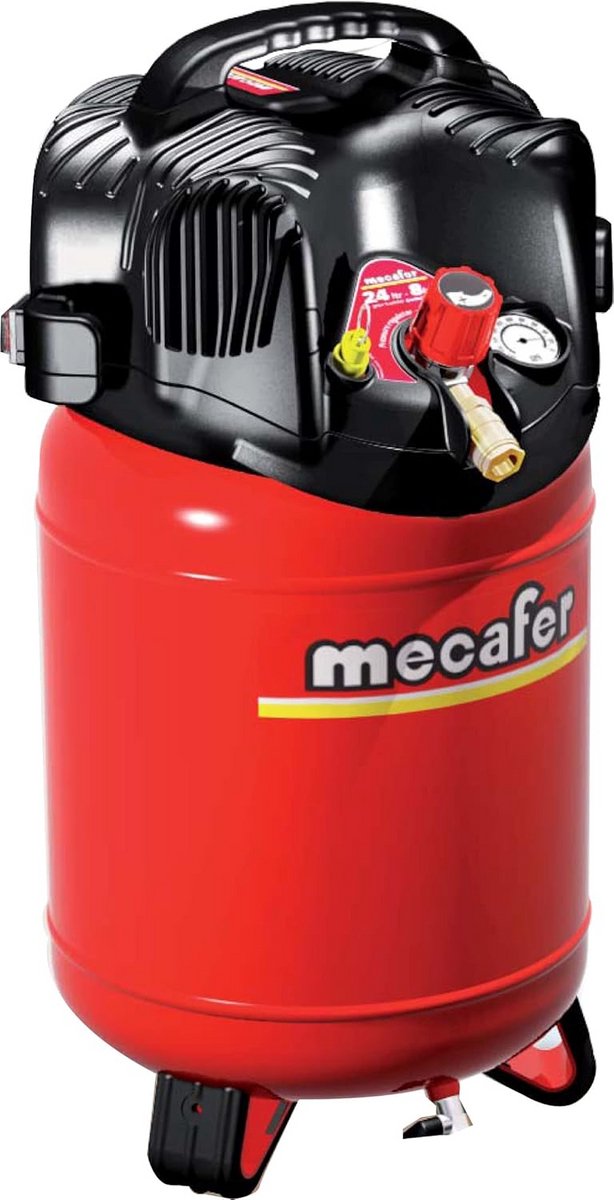 Verticale Olieloze Compressor 24L 1.5 Pk voor Klussen en Onderhoud