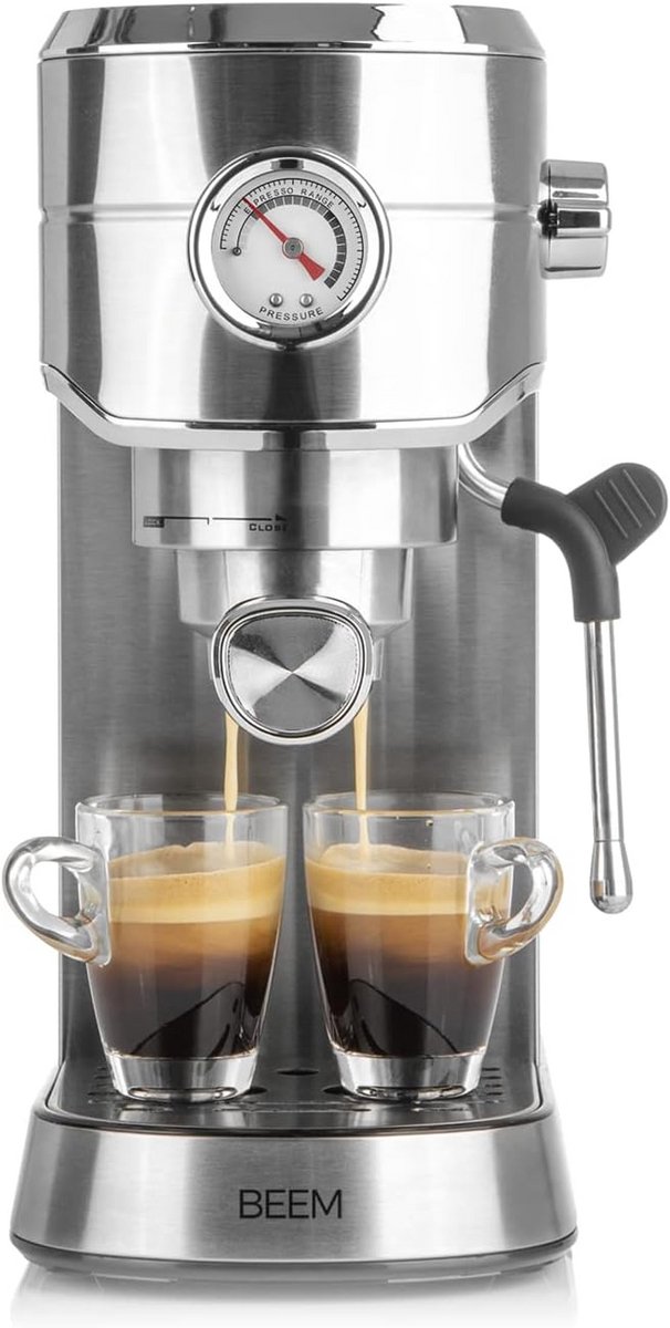 Professionele Espressomachine met 20 Bar Pomp en Thermoblock Verwarmingssysteem