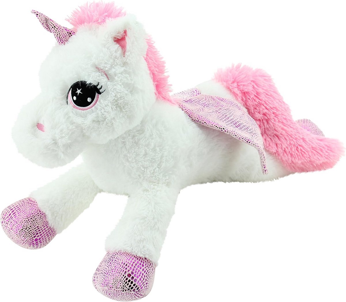 Grote Witte Pluche Eenhoorn Knuffel 65 cm Zacht Speelgoed