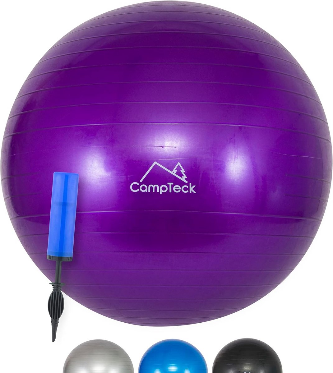 Fitnessbal 65 cm met Handpomp voor Yoga, Pilates en Core Training