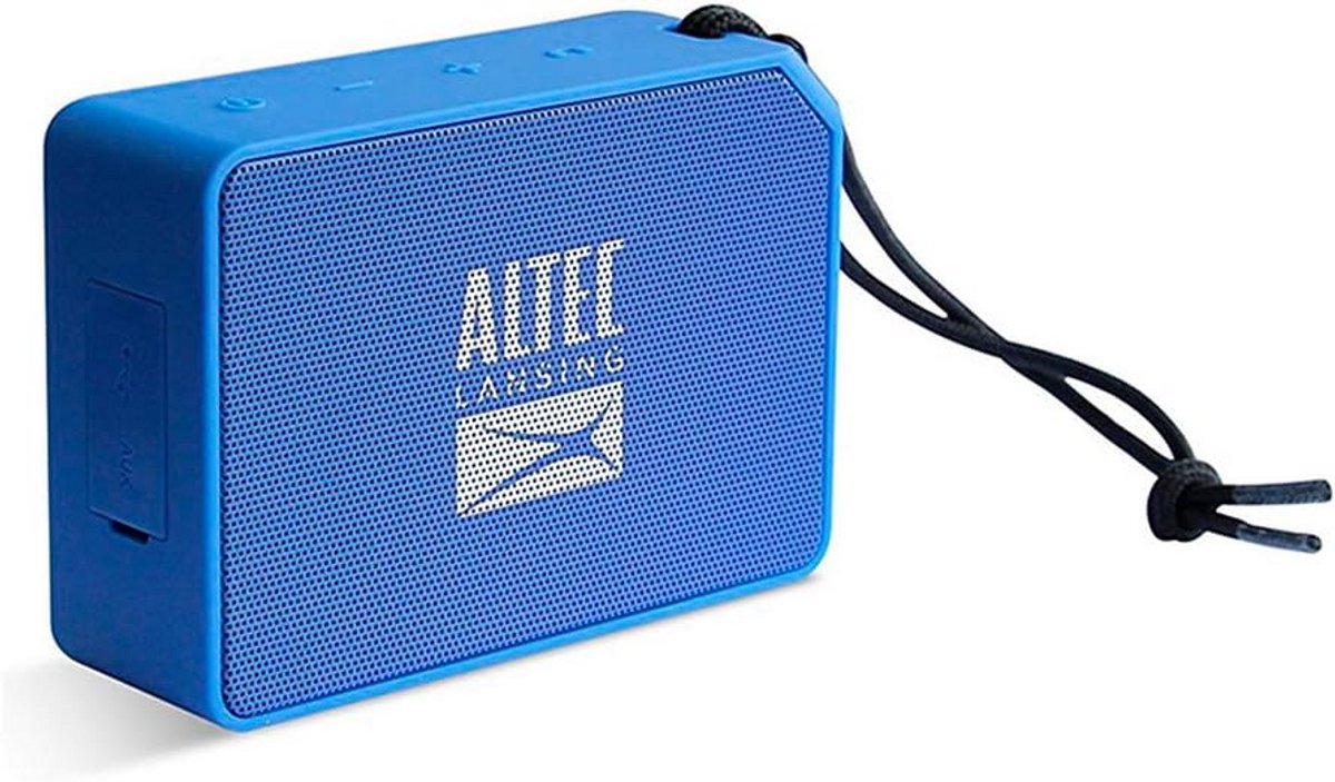 Draagbare Bluetooth Speaker Blauw - Compact en Krachtig Draadloos Geluid