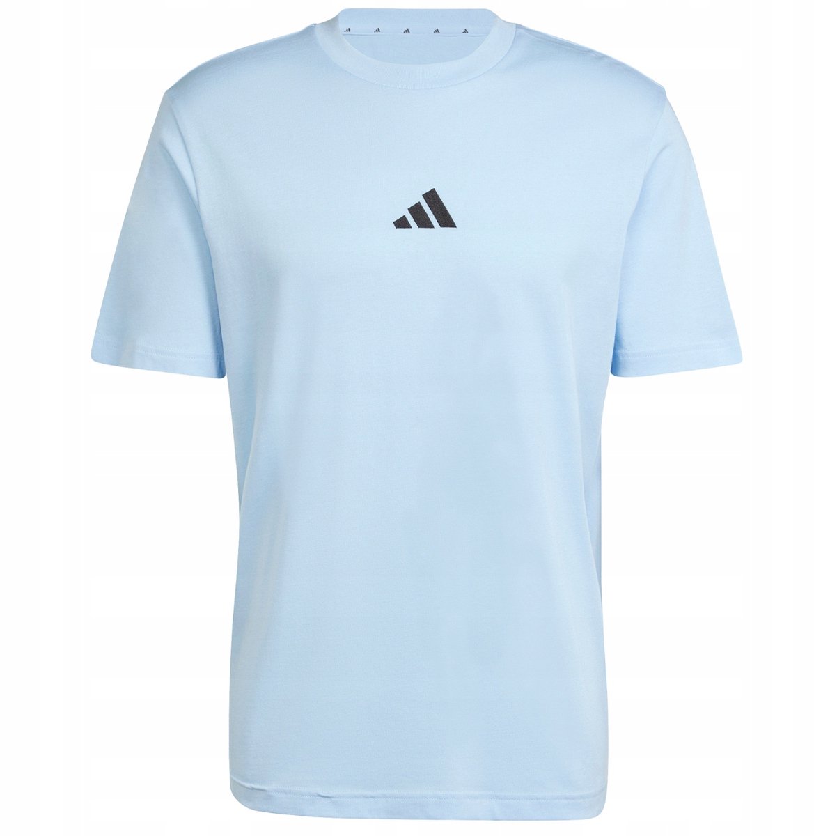 Adidas Essentials Small Logo T-Shirt Heren Korte mouw Zwart