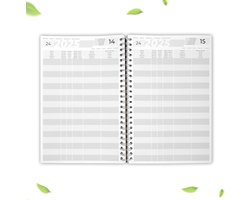 Reserveringsboek 2025 A4+ voor Horeca, Hotel en Vakantiewoningen - Dagplanner en Bezettingsoverzicht