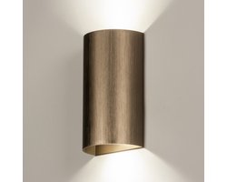 Lumidora Wandlamp 75713 - Voor binnen - ATHENA - 2 Lichts - GU10 - Bruin-brons - Bruin - Metaal