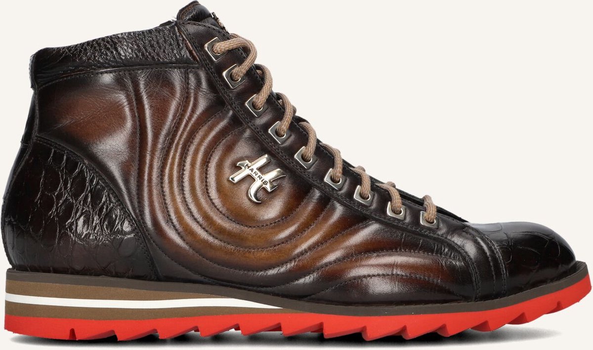 HARRIS 3023 Sneakers - Leer - Heren - Bruin - Maat 45