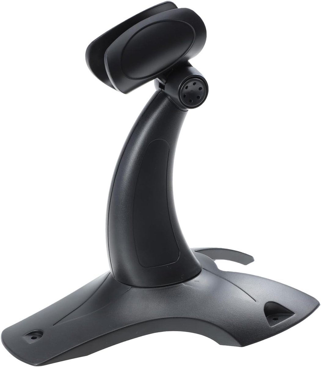 Scanner Houder - Bureau Mount - Stabiel Scannen - Duurzaam Plastic - 18 x 18 cm - Zwart