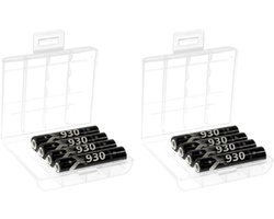 Oplaadbare AAA Batterijen - Micro Batterijen Set - Apparaten Voeden - Lage Zelfontlading - 8 Stuks