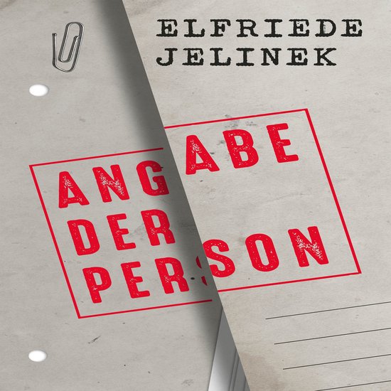 Angabe der Person - cover