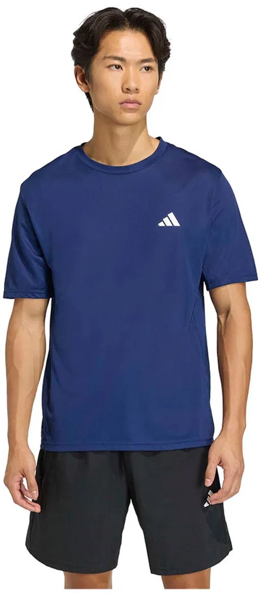 Adidas Workout Essentials Base T-shirt Met Korte Mouwen Regular Man Blauw