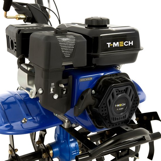 Tuinfrees 7,5 pk benzine freesmachine 212 cc 4-takt tuingrond 16 messen van Merkloos	 — afbeelding 4