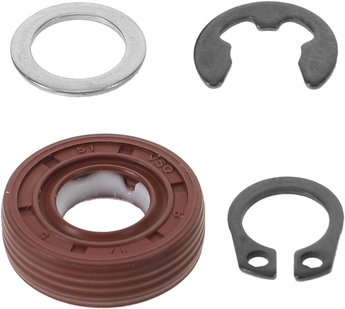 Afdichtingsset Broodbakmachine - Reparatieset Keukenapparaat - Onderhoud en Reparatie - Roestvrij Staal Componenten - Diverse Maten - Diverse kleuren