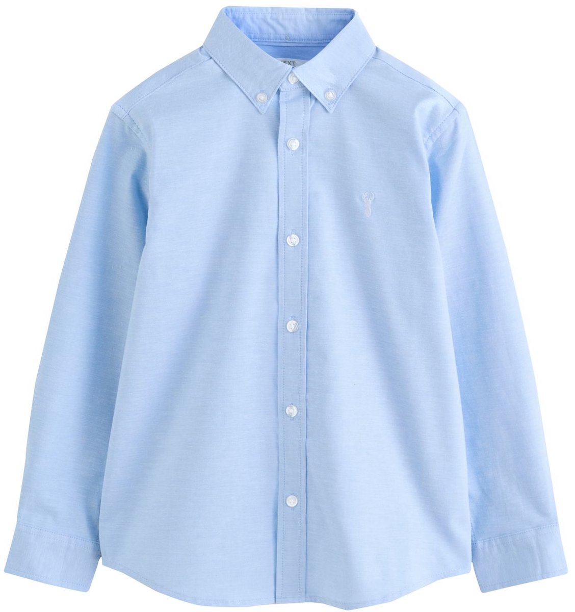 Next - Jongens - Single Oxford-overhemd - Blauw