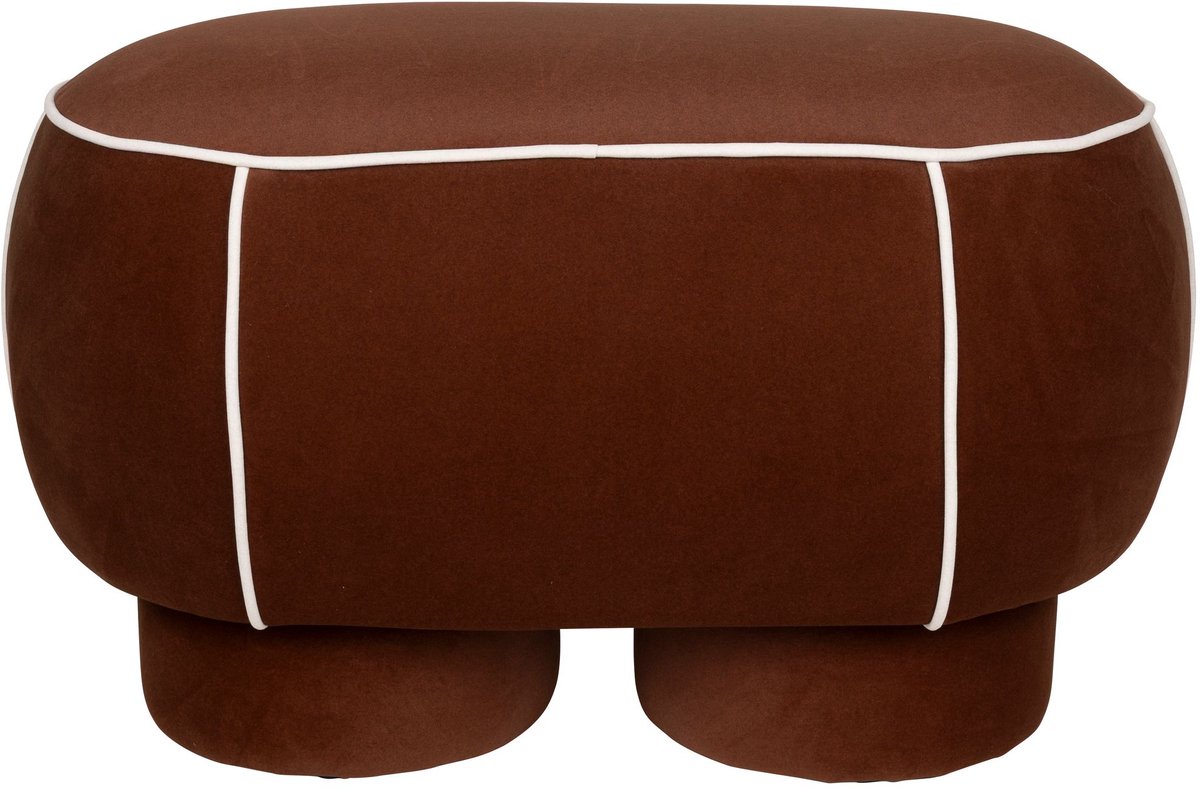 Housecraft Living Marina Bank Ovaal 77,5 cm Rood