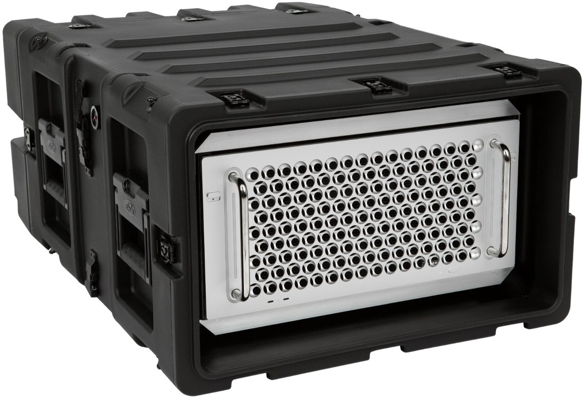 SKB - 3RS Series - 5U Niet-Verwijderbare Shock Rack - Zwart - 24-inch diep
