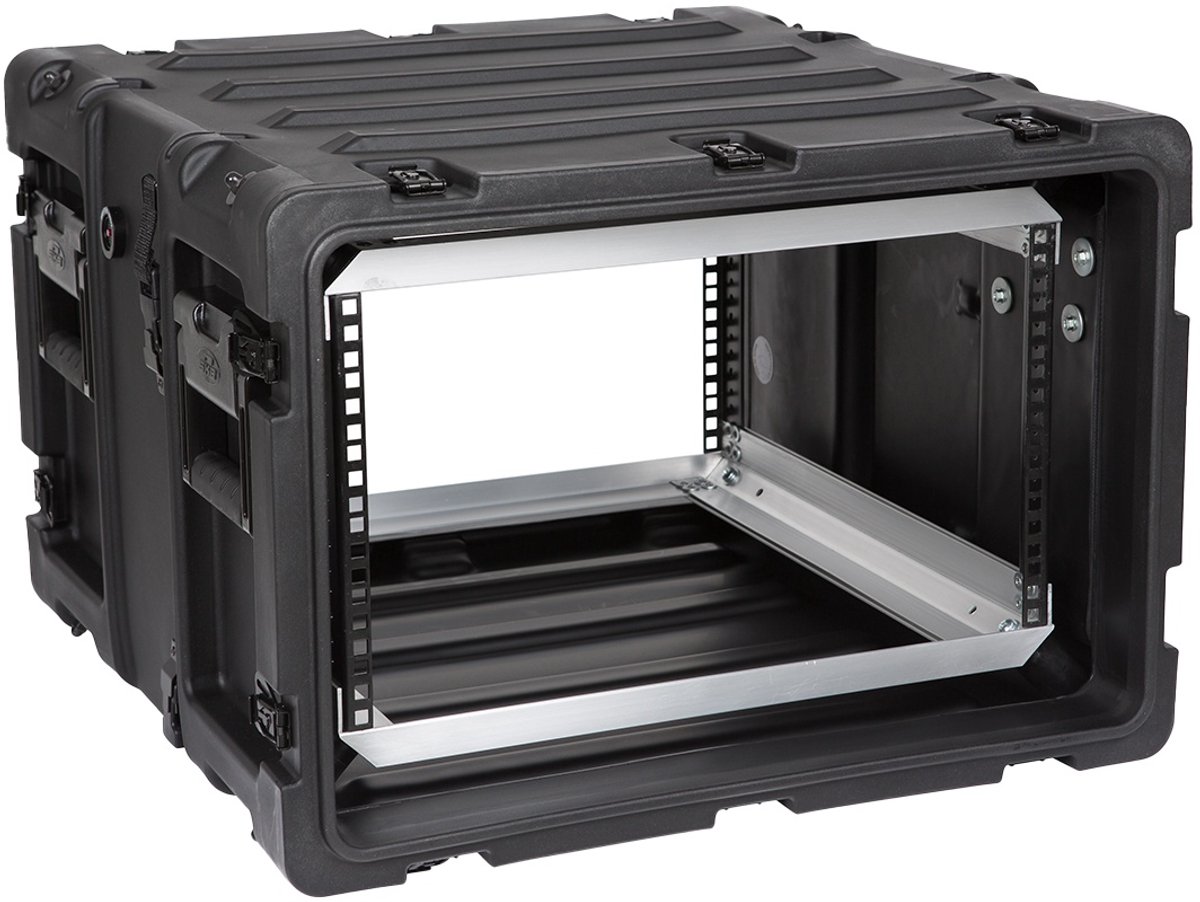 SKB - 3RS Series - 6U Niet-Verwijderbare Shock Rack - Zwart - 20-inch diep
