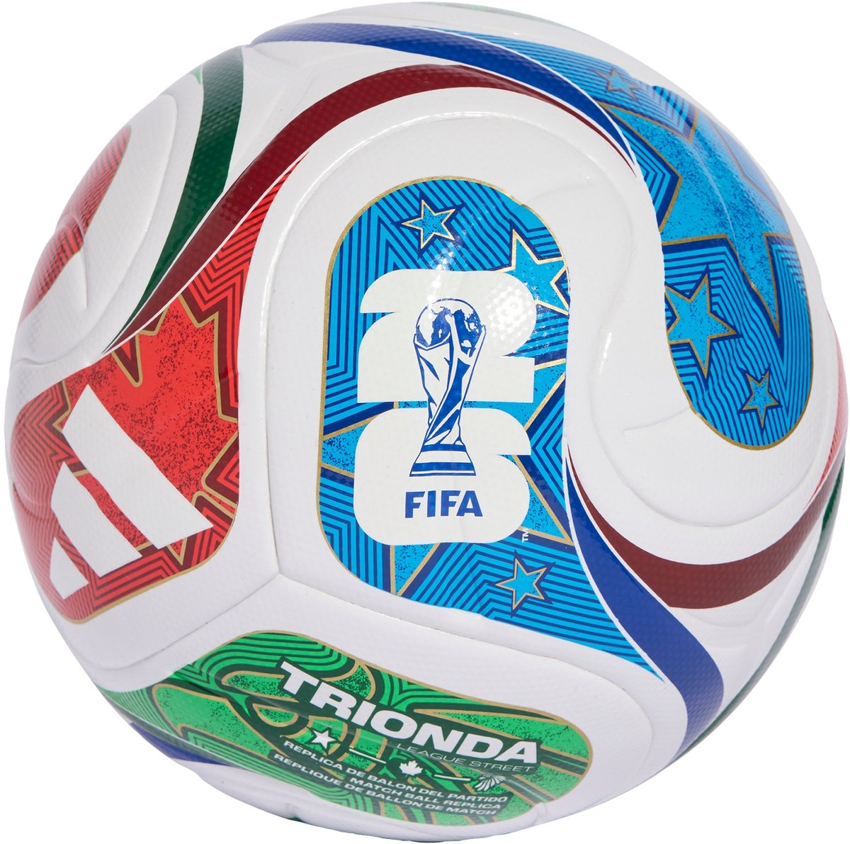 Adidas Performance Fifa Wereldkampioenschap Voetbal 26 Trionda League Junior 290 Voetbal - Kinderen - Wit