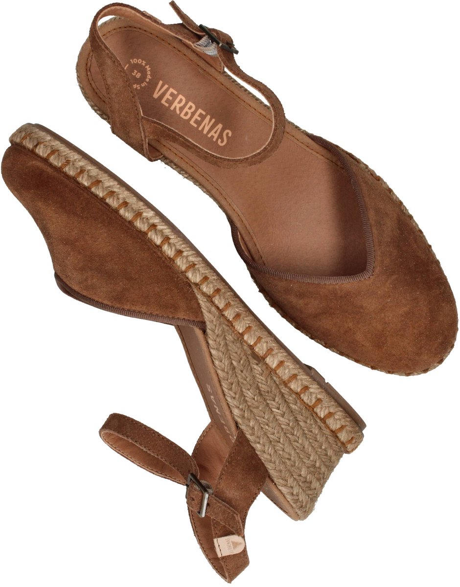 Verbenas Maggie Espadrilles - Dames - Bruin - Maat:41