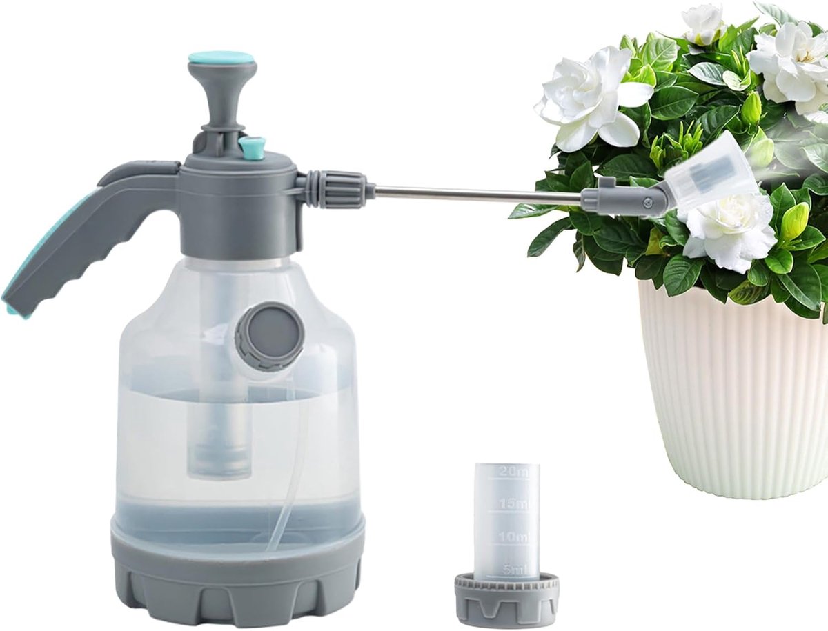 Tuinsproeier - Planten sproeier - Planten water geven - Meetfunctie ingebouwd - 3 Liter inhoud - Transparant