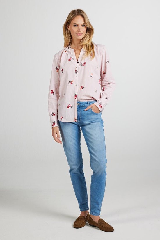 DIDI Dames Blouse Sarina Pink stripe maat 48