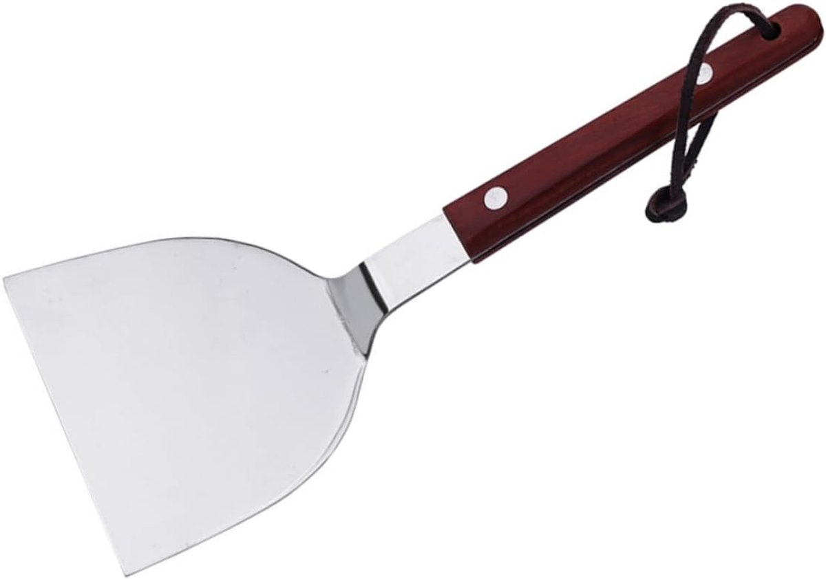 Pizzaschep - Spatel Keukengereedschap - Pizza Bakken - Roestvrij Staal - 22x9.2 cm - Zilver