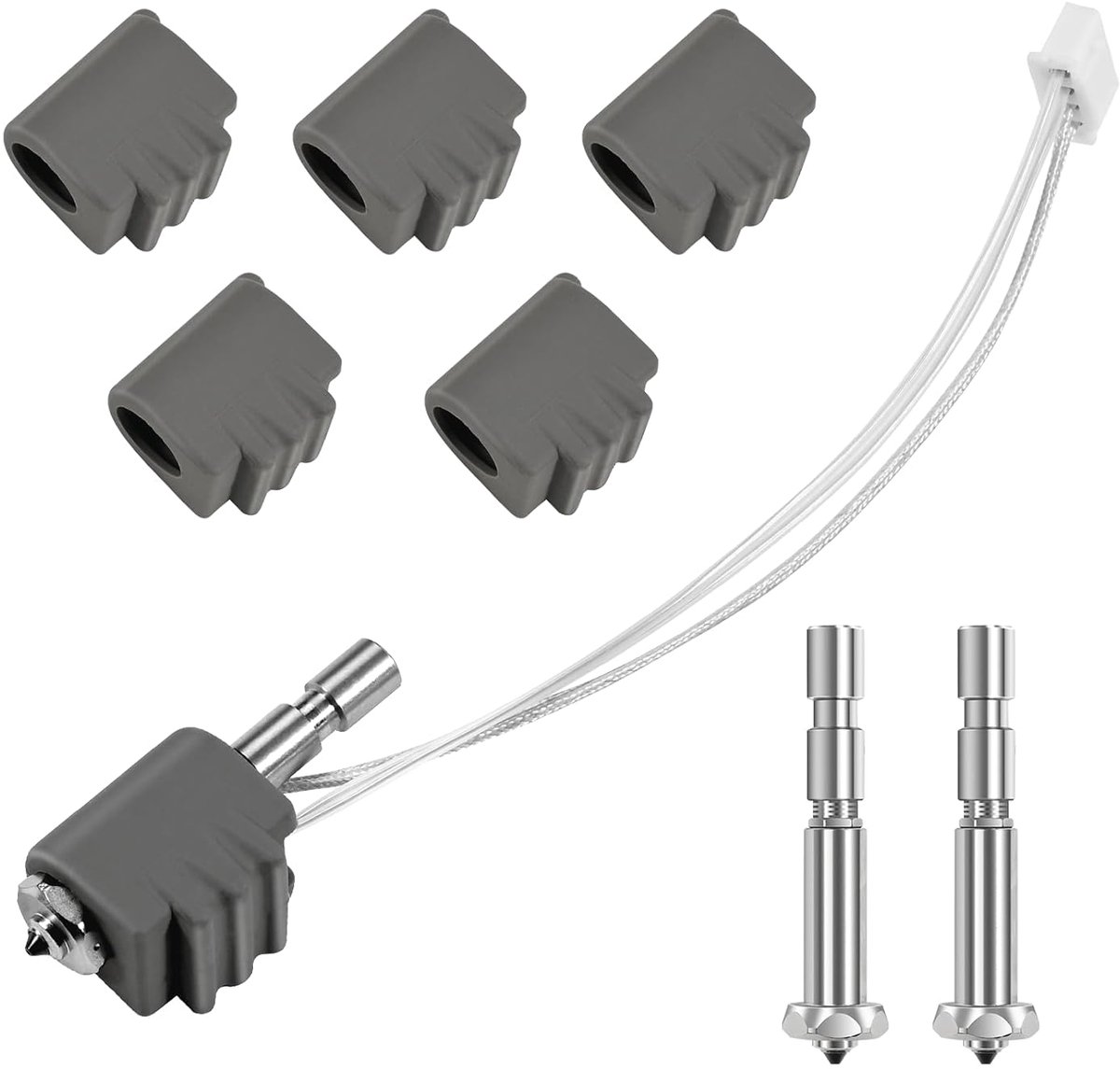 Hotend Kit - Printkop Vervanging - 3D Printen - Aluminium Legering - 0.4mm Mondstuk