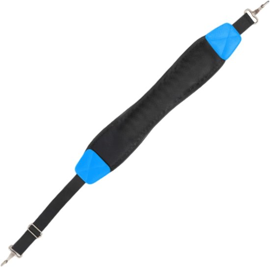 Golftas Schouderband - Verstelbare Draagriem - Golfen Onderweg - Enkel Gevoerd Ontwerp - 120cm Lengte - Blauw van Merkloos — afbeelding 5