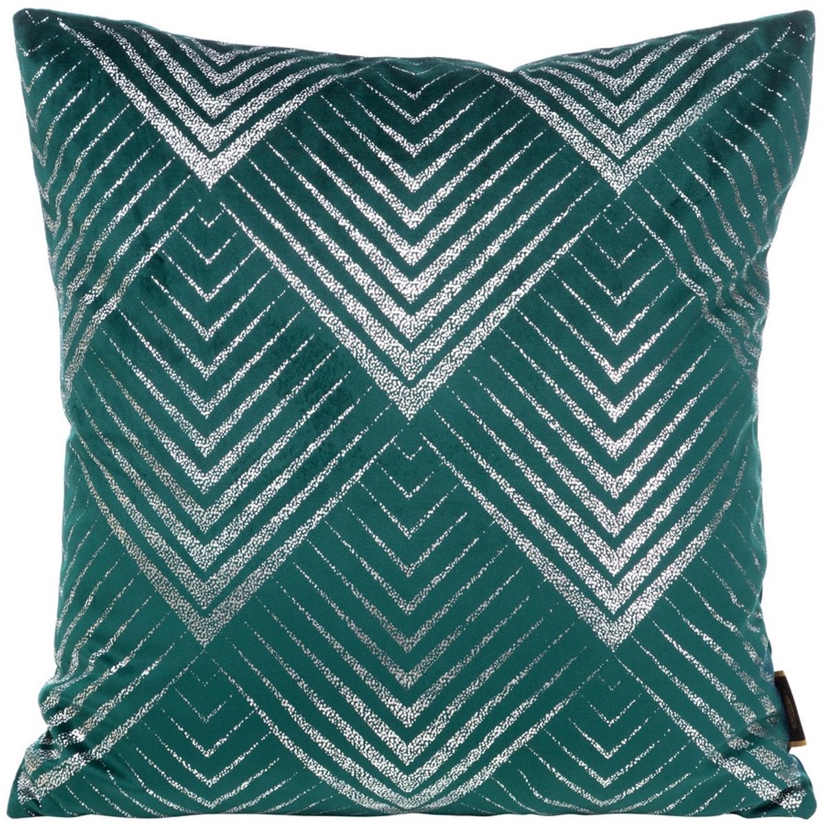 Eurofirany Blink Serie - Sierkussenhoes - 45x45 cm - Welvet - Geometrisch - Turkus