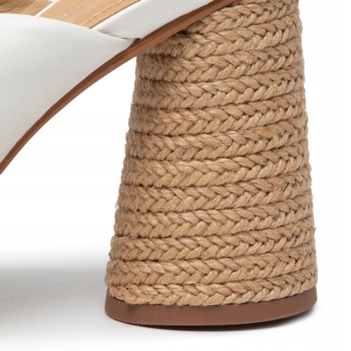 Eva Longoria - Leren Sandalen - Wit - Maat 40 - Originele Verpakking