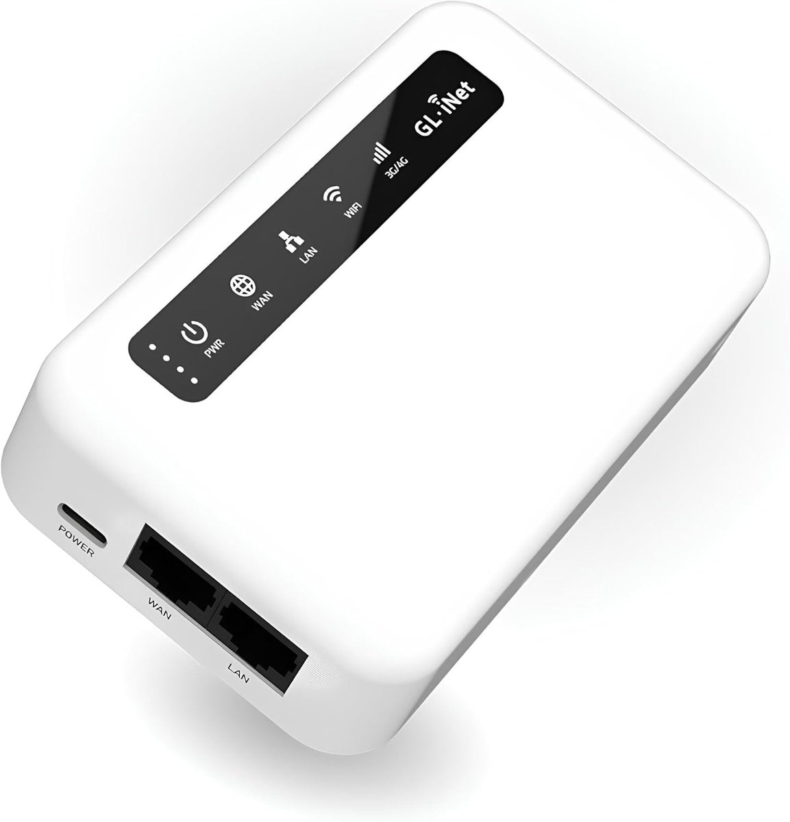 Draadloze Gateway - 4G LTE Router - Industrieel IoT - OpenWrt Besturingssysteem - 5000mAh Batterij - Wit