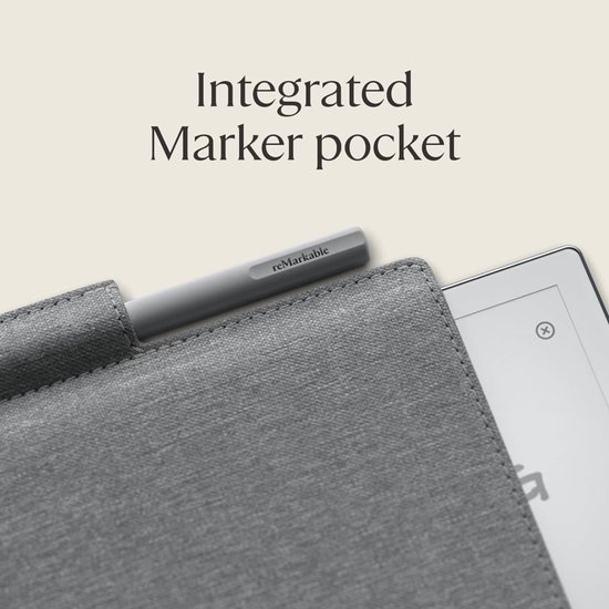 reMarkable 2 Bundle met Marker Basic en Folio Case Grey van Merkloos — afbeelding 3