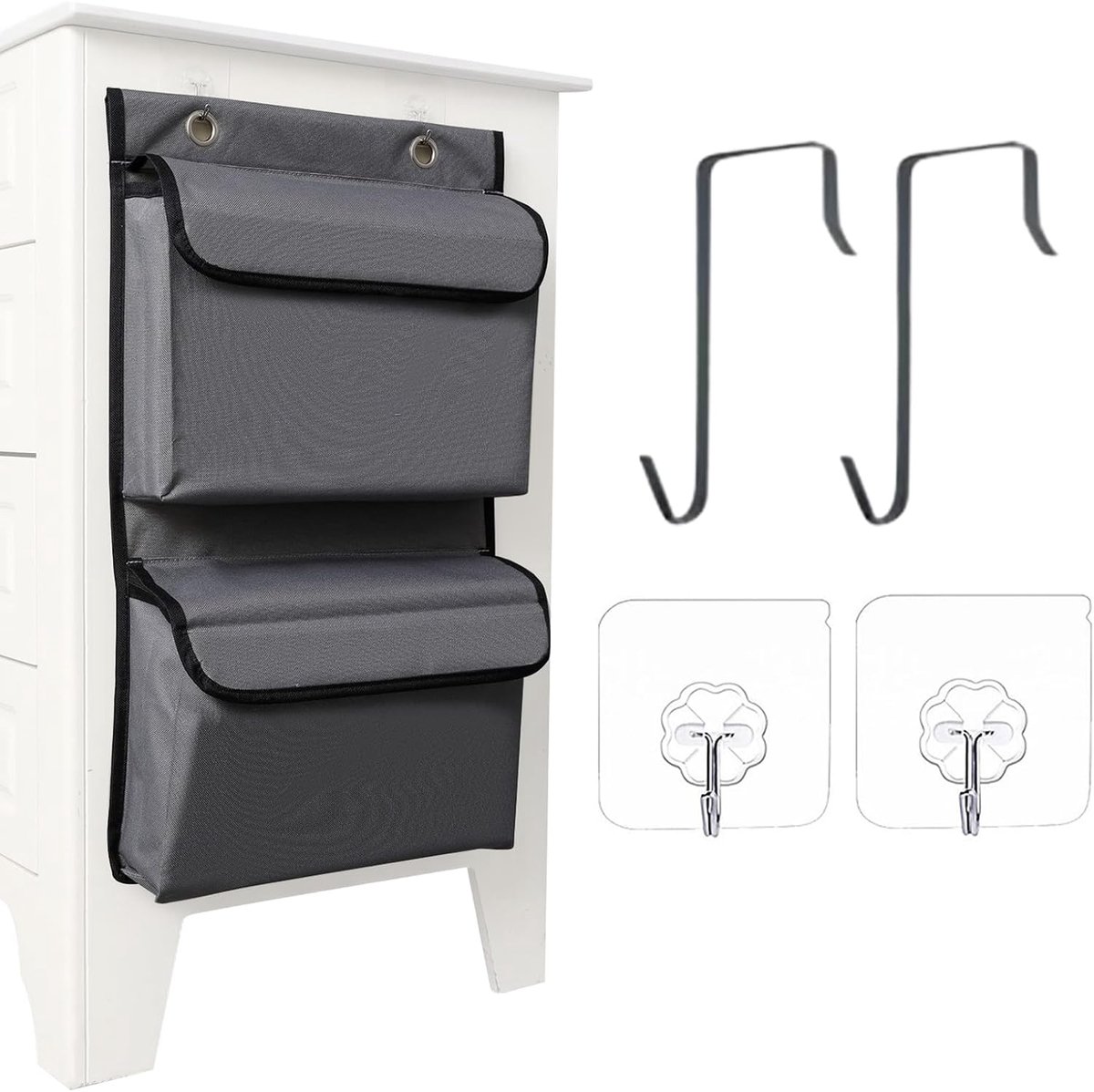 Deur Opbergsysteem - Deur Organizer - Ruimte Besparen - Waterdicht Oxford Doek - 60x36x6cm