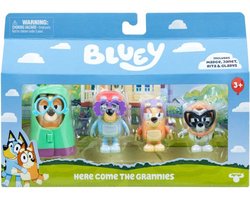 Moose Bluey Oma´s Figuren 4-pack Veelkleurig Kinderen
