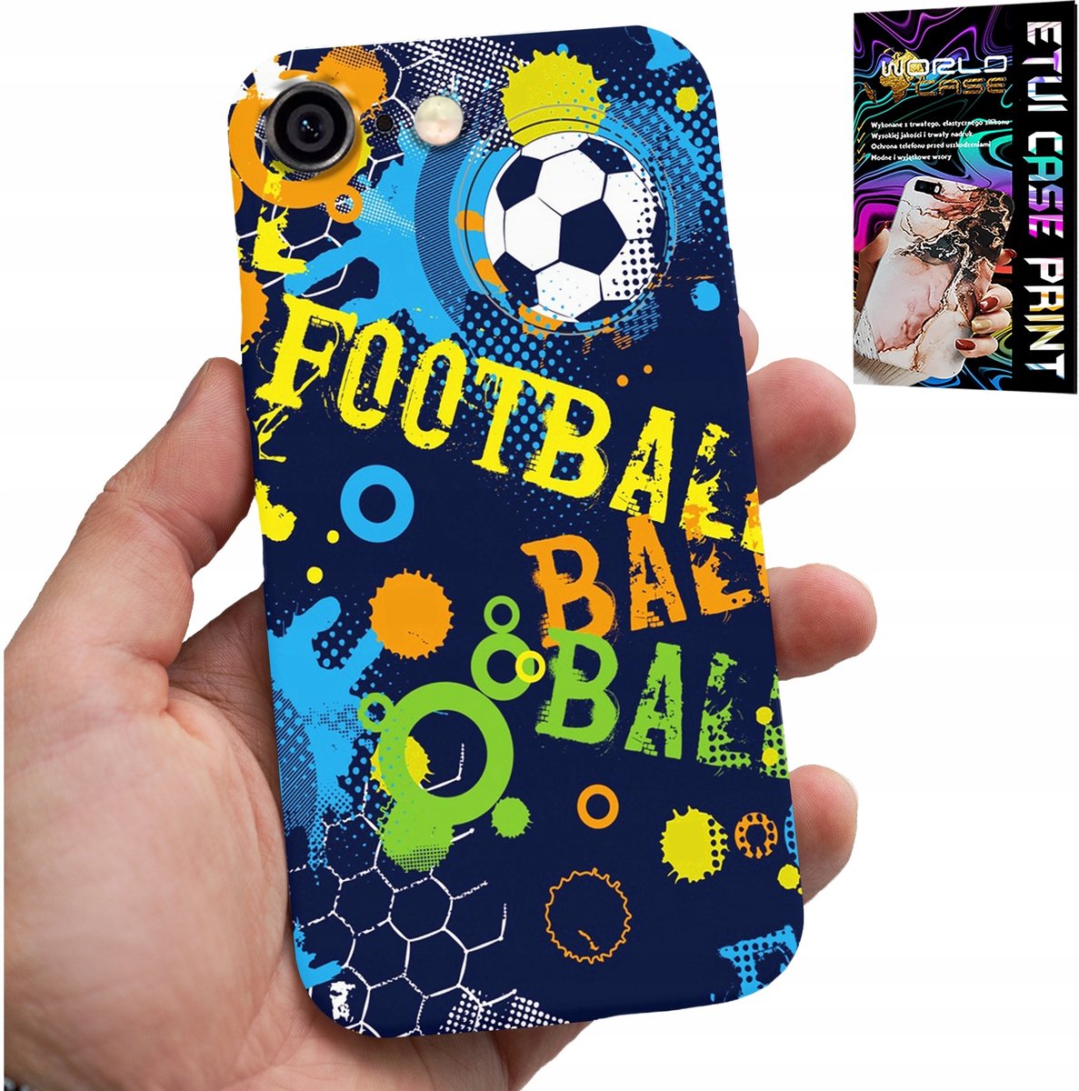 iPhone hoesje (6 Plus) - Voetbal, voetbalteams, voetballers