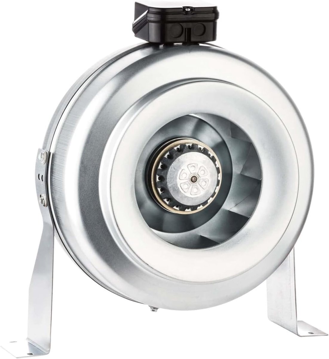 Buisventilator Regelbaar - Kanaalventilator Inbouw - Luchtcirculatie Verbeteren - Corrosie