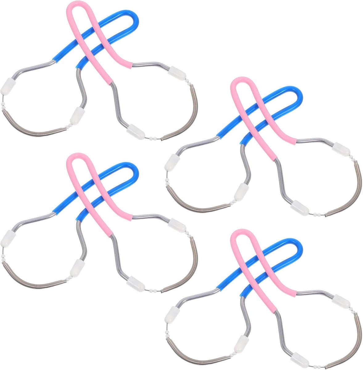 Gezichts ontharingsset - Epilator set - Gezichtsbeharing verwijderen - Handige veertechnologie - 11 x 5.2 x 0.7 cm - Diverse kleuren