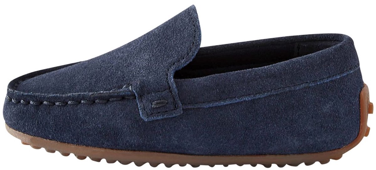Next - Jongens - Suède instaploafers - Blauw