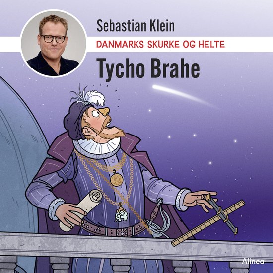 Danmarks skurke og helte – Tycho Brahe - cover