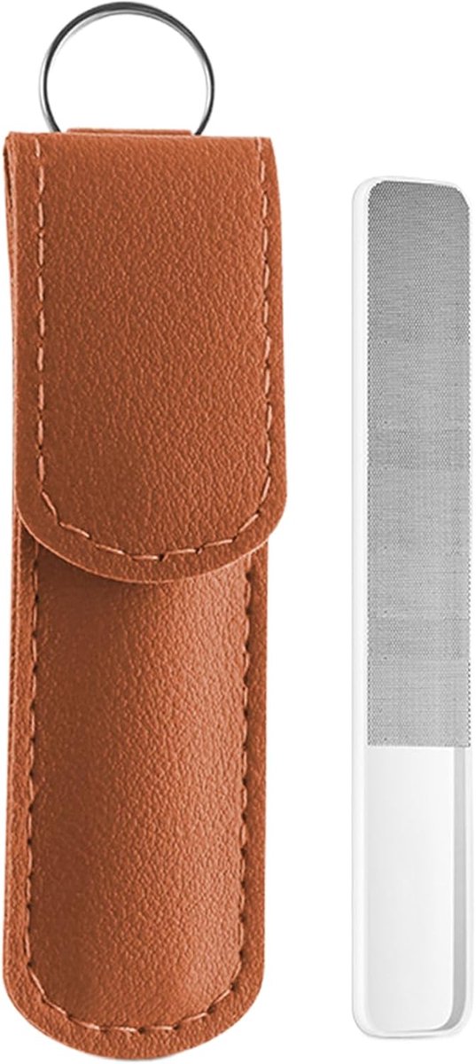 Glazen Nagelvijl - Herbruikbare Vijl - Manicure Pedicure - Ultralicht Ontwerp - 10 x 3 x 2 cm
