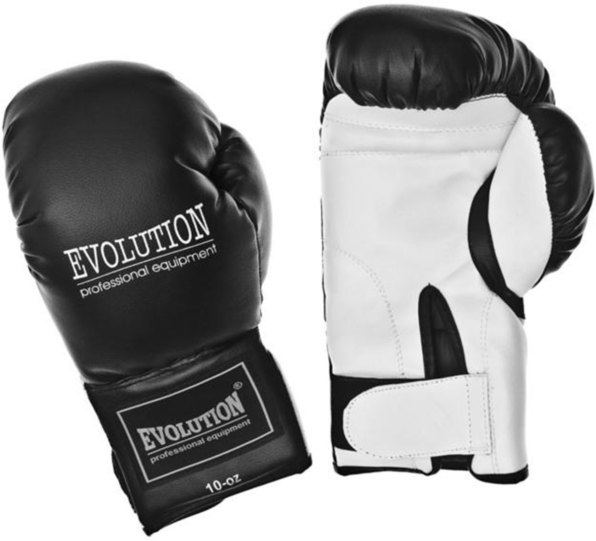 Evolution Handschoenen Boks syntetyczne Basic ,, Zwart