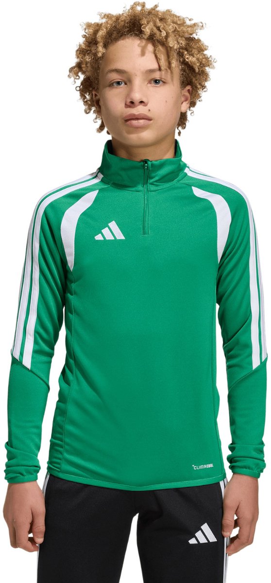 adidas Sweater Kinderen Tiro 26 League Training Top Groen-Wit - Maat 128cm