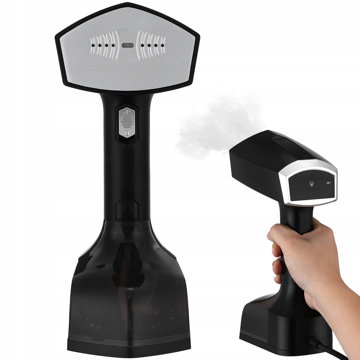 Reis Stoomijzer 2500W - Krachtig & Draagbaar - Met Display, 3 Stoomstanden en 350ml Tank - 10 Sec. Opwarmtijd - Geschikt voor Alle Stoffen