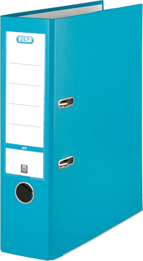 Brede Slimme Archiefmap - Turquoise - Voor Documenten en Papier | bol
