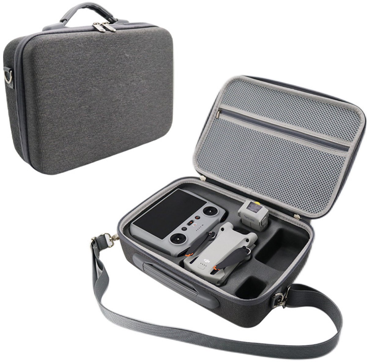 Geschikt voor DJI Mini 3 Pro drone accessoire opbergtas - koffer - rugzak - schoudertas (draagbaar)